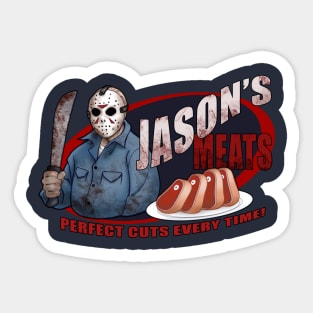 Jason's Meats Sticker